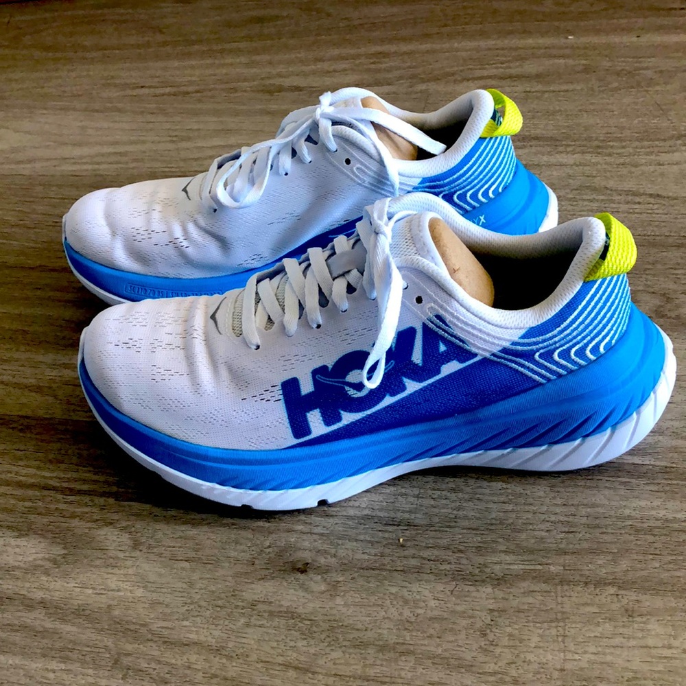 NEW WITHOUT TAGS, Hoka One One Woman’s Carbon X Shoe, Size 7